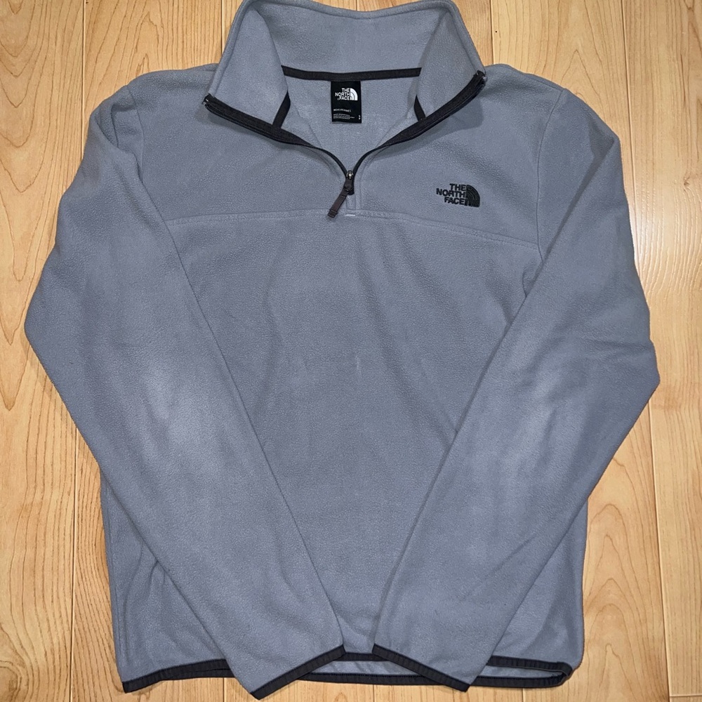 The North Face Charcoal Fleece Quarter-Zip